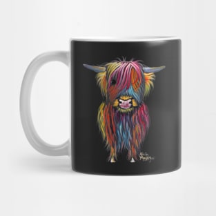 Scottish Highland Cow ' THe BRaVe ONe ' by Shirley MacArthur Mug